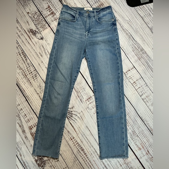 Frame Denim Denim - Frame Le High Straight denim jeans. Size 27.